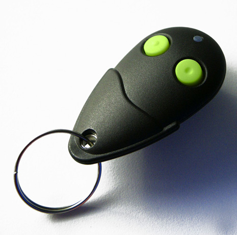 <b>Remote Control Key Fob</b><span><br /> Designed by <b>François Charron</b> • Created in <a href='/3d-modeling/3d-modeling-cobalt.html'>Cobalt 3D Modeling Software</a></span>