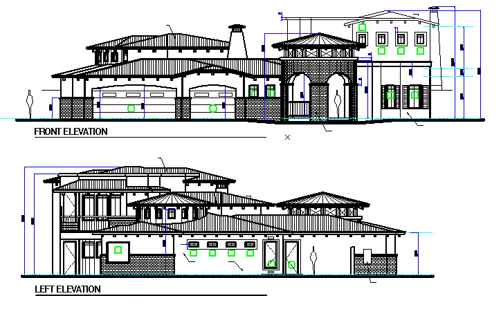 <b>Byrd Residence</b><span><br /> Designed by <b>Richard Threlfall</b> • Created in <a href='/2d-3d-drafting/2d-3d-cad-graphite.html'>Graphite Precision CAD Software</a></span>