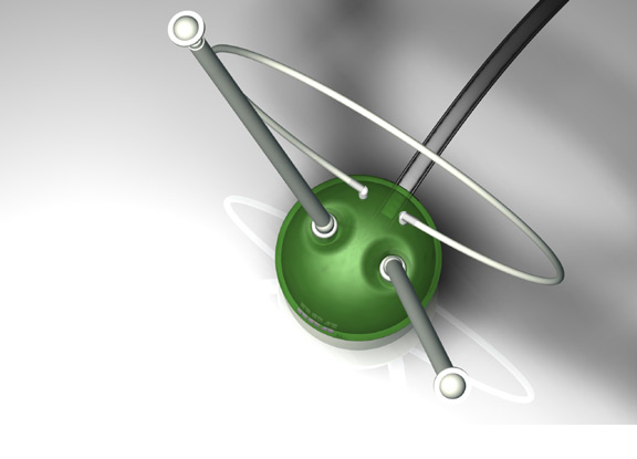 <b>RCA Antenna</b><span><br /> Designed by <b>Paul Pierce</b> • Created in <a href='/3d-modeling/3d-modeling-cobalt.html'>Cobalt CAD & 3D Modeling Software</a></span>