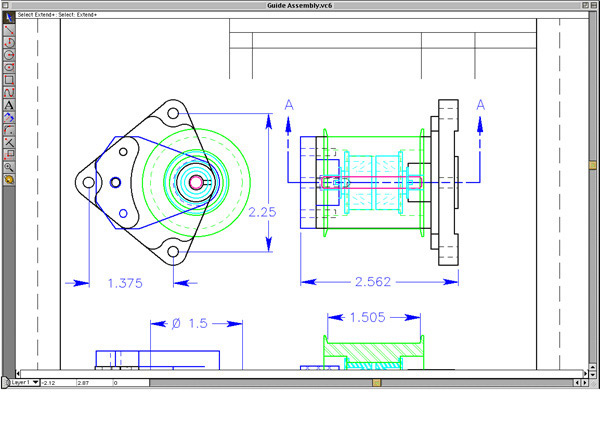 <b>Bracket</b><span><br /> Designed by <b>Ashlar-Vellum Staff Members</b> • Created in Ashlar-Vellum CAD & 3D Modeling Software</span>